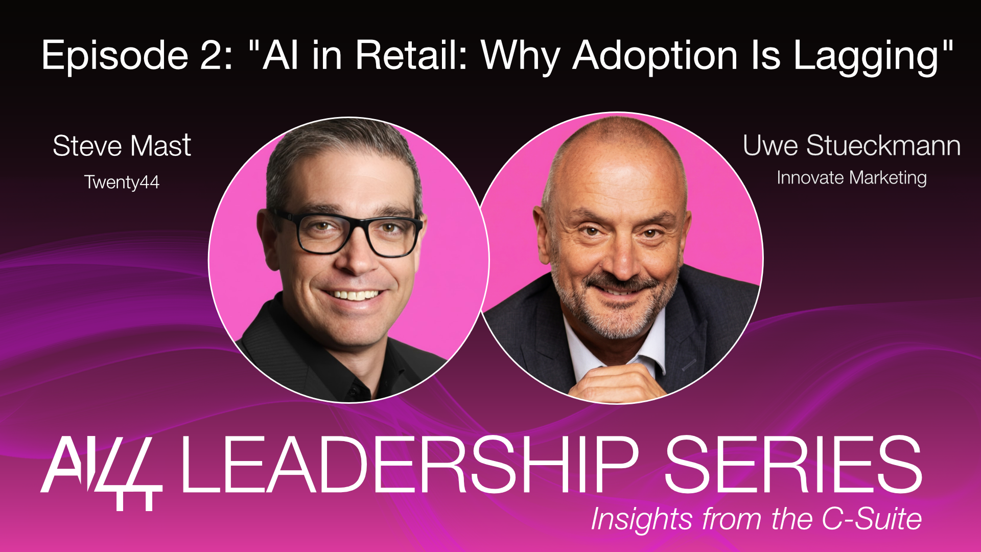 AI/44 LEADERSHIP SERIES - Episode 2: "AI in Retail: Why Adoption Is Lagging"